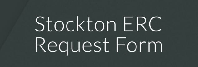 City of Stockton ERC Meeting Request Form